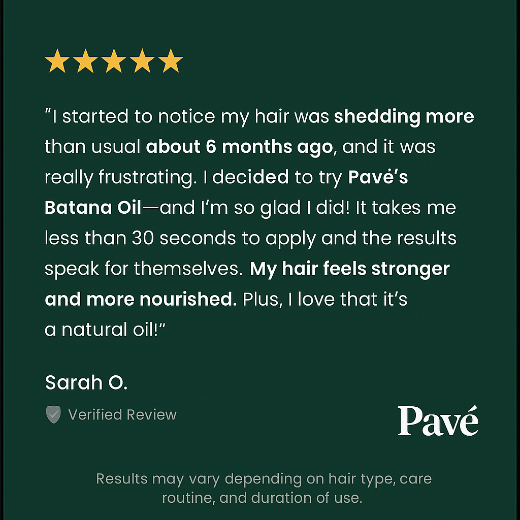PAVÉ™ Batana Natural Hair Oil